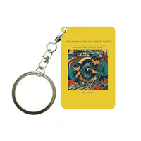 Thumbnail for VINTAGE G4470 - The Apprentice And The Turbine - Designed Key Chain design on yellow