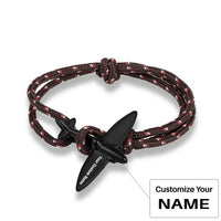 Thumbnail for Customisable Thinner & Small Airplane Bracelet - view 18