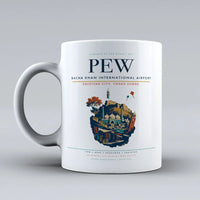 Thumbnail for Bacha Khan International Airport PEW Mug - White