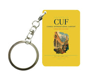 Thumbnail for Cuneo International Airport (CUF) design on yellow key chain
