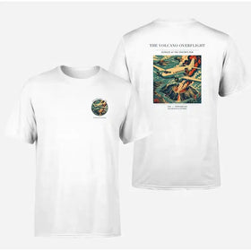 Double-Side Printing — The Volcano Overflight Double-Side T-Shirt