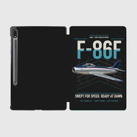 Thumbnail for F-86F Sabre design on black samsung tablet tablet case