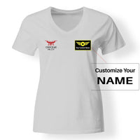 Thumbnail for Drone Pilot Designed Designed V-Neck T-Shirts - view 17