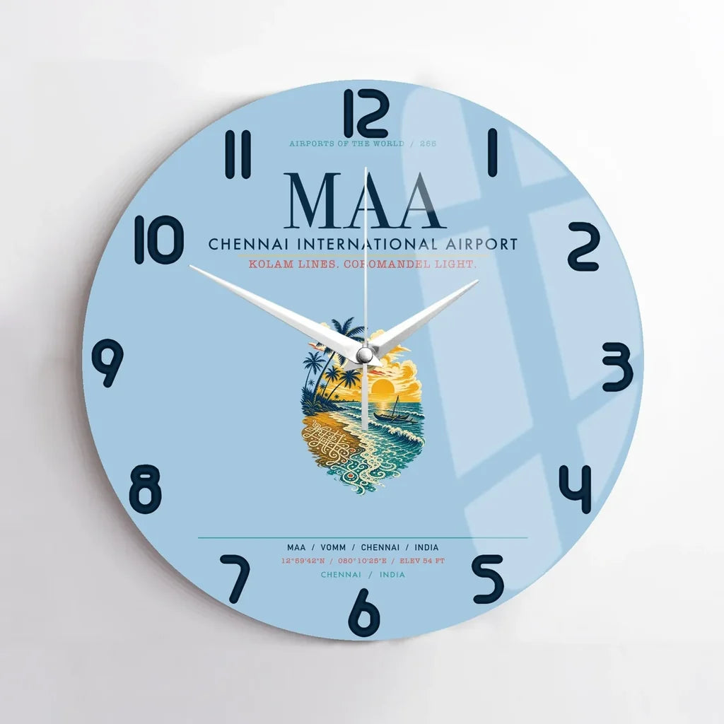 Chennai International Airport MAA - Blue