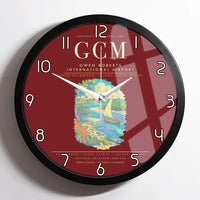 Thumbnail for Owen Roberts International Airport GCM Wall-Clock Framed - Dark Red