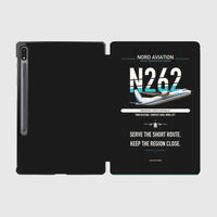 Thumbnail for Nord 262A design on black samsung tablet tablet case