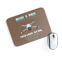 Thumbnail for DJI Mini 5 Pro design on brown rectangle mouse pad