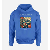 Thumbnail for VINTAGE G4120 - The Autumn Shuttle - Premium Hoodie design on blue premium