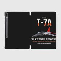 Thumbnail for T-7A Red Hawk design on black samsung tablet tablet case