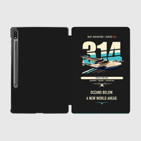 Thumbnail for Boeing 314 Clipper design on black samsung tablet tablet case