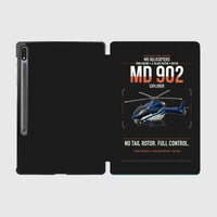 Thumbnail for MD Helicopters MD 902 Explorer design on black samsung tablet tablet case