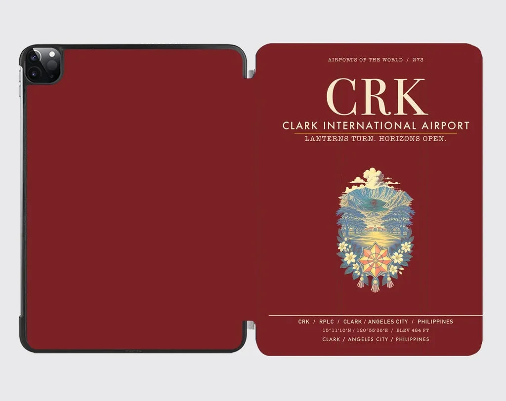 Clark International Airport CRK - Dark Red