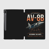 Thumbnail for AV-8B Harrier II design on black samsung tablet tablet case