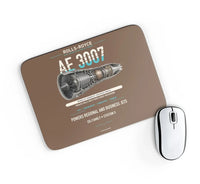 Thumbnail for AE 3007 design on brown rectangle mouse pad