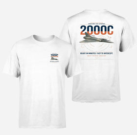 Double-Side Printing — Dassault Mirage 2000C RDI Double-Side T-Shirt