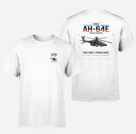 Double-Side Printing — Boeing AH-64E Apache Guardian Double-Side T-Shirt