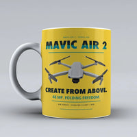 Thumbnail for Mavic Air 2 Mug design on yellow dji