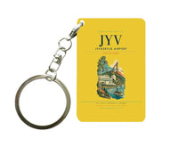 Thumbnail for Jyväskylä Airport (JYV) design on yellow key chain