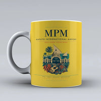 Thumbnail for International Airport MPM Mug design on yellow maputo