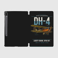 Thumbnail for Airco DH-4 Liberty Plane design on black samsung tablet tablet case