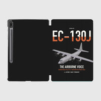 Thumbnail for EC-130J Commando Solo III design on black samsung tablet tablet case