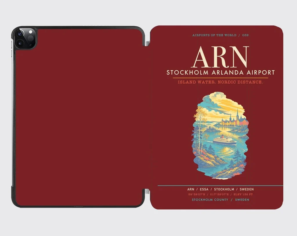 Stockholm Arlanda Airport ARN - Dark Red