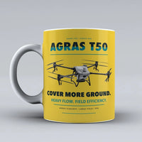 Thumbnail for Agras T50 Mug design on yellow dji