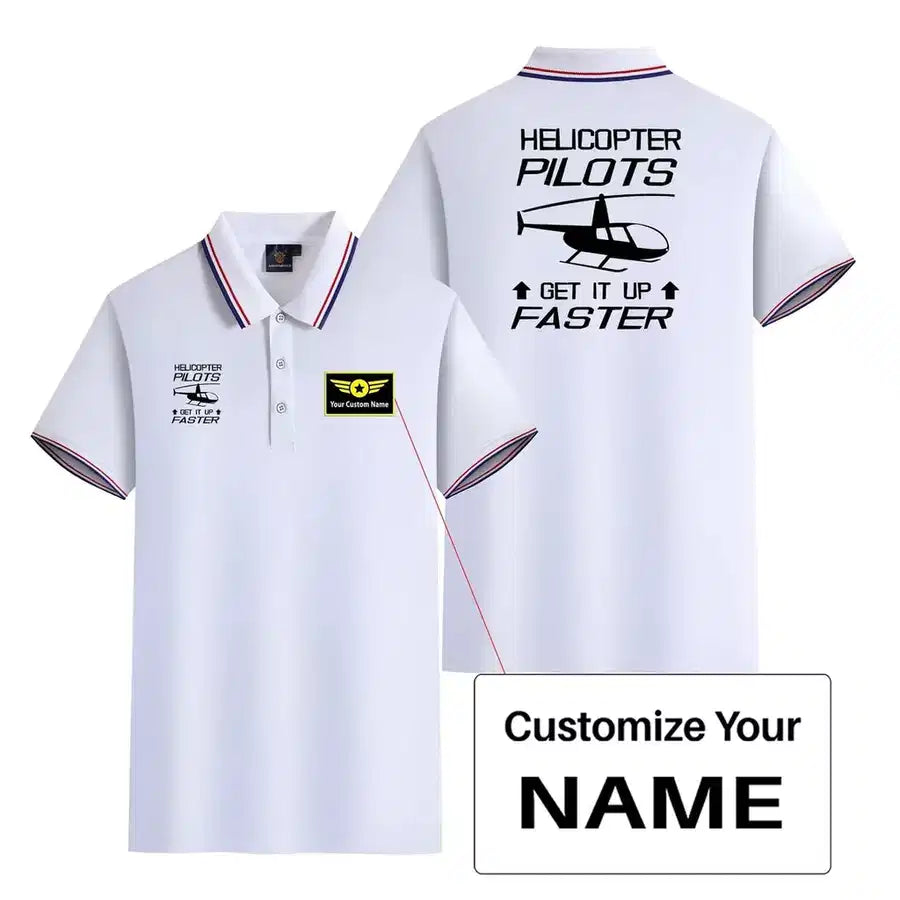 Customisable Helicopter Polo Shirt - view 17
