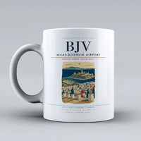 Thumbnail for Milas-Bodrum Airport BJV Mug - White