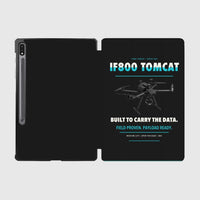 Thumbnail for Inspired Flight IF800 Tomcat design on black samsung tablet tablet case