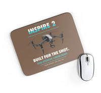 Thumbnail for DJI Inspire 2 design on brown rectangle mouse pad