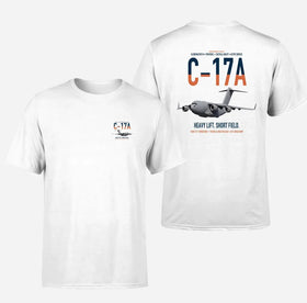 Double-Side Printing — C-17A Globemaster III Double-Side T-Shirt