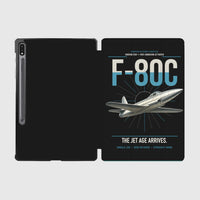 Thumbnail for F-80C Shooting Star design on black samsung tablet tablet case