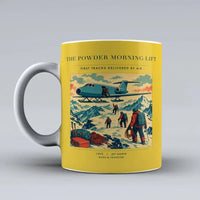 Thumbnail for VINTAGE G4287 - The Powder Morning Lift - Ceramic Mug design on yellow