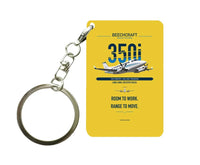 Thumbnail for King Air 350i Key Chain design on yellow key chain