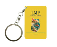 Thumbnail for Lampedusa Airport (LMP) design on yellow key chain