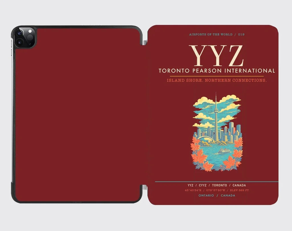 Toronto Pearson International Airport YYZ - Dark Red