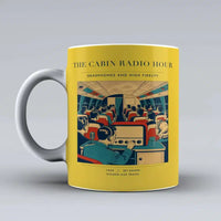 Thumbnail for VINTAGE G4229 - The Cabin Radio Hour - Ceramic Mug design on yellow