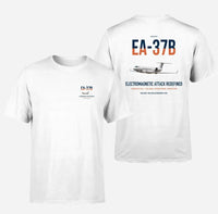 Thumbnail for EA-37B Compass Call design on white double-side t-shirt, double-side print