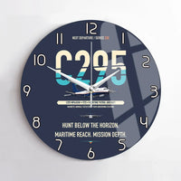 Thumbnail for Airbus C295 MPA/ASW design on navy blue no frame wall clock