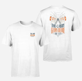 Double-Side Printing — The Cabin Glows Before The City Double-Side T-Shirt