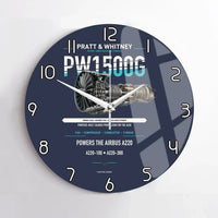 Thumbnail for PW1500G design on navy blue no frame wall clock