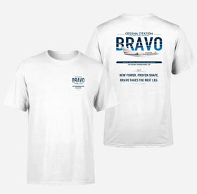 Double-Side Printing — Cessna Citation Bravo Double-Side T-Shirt