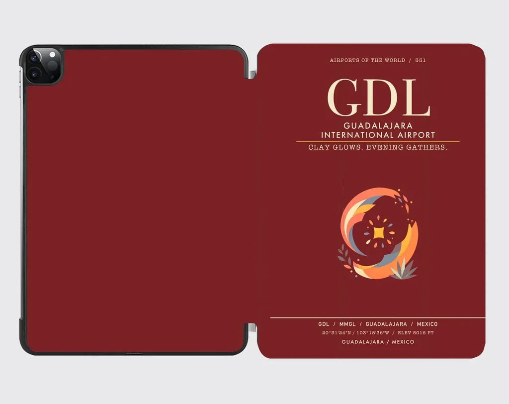Guadalajara International Airport GDL - Dark Red