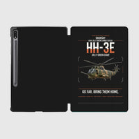 Thumbnail for Sikorsky HH-3E Jolly Green Giant design on black samsung tablet tablet case