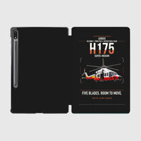 Thumbnail for Airbus H175 design on black samsung tablet tablet case