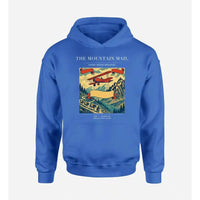Thumbnail for VINTAGE G4038 - The Mountain Mail - Premium Hoodie design on blue premium