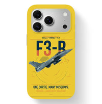 Thumbnail for Dassault Rafale C — F3-R standard design on yellow magsafe iphone case, for iPhone 17 Pro