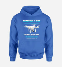 Thumbnail for DJI Phantom 3 Professional design on blue hoodie single side