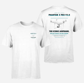 Double-Side Printing — DJI Phantom 4 Pro V2.0 Drone Double-Side T-Shirt